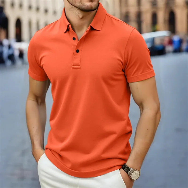 Polo Masculina Casual
